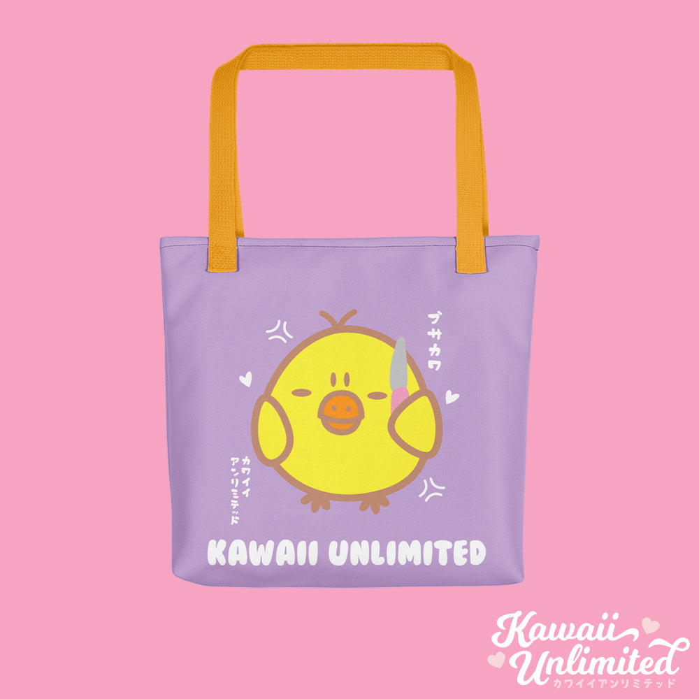 Angry Birb - Double Sided Tote Bag